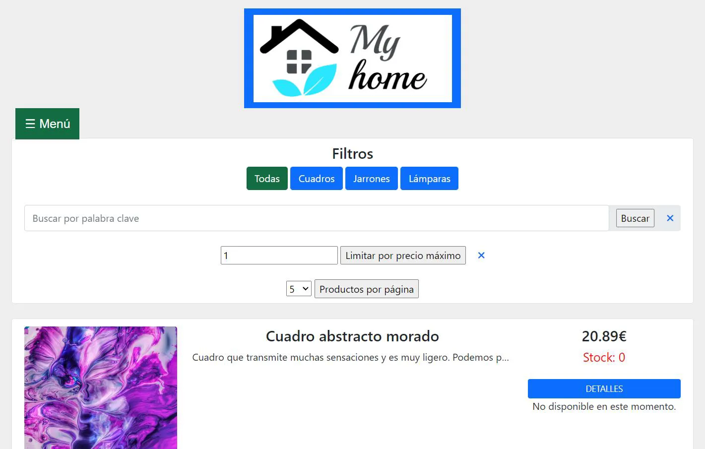 My Home - E-commerce Platform - 1